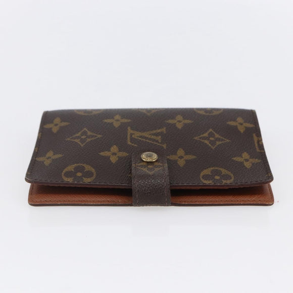 LOUIS VUITTON Monogram Agenda PM Day Planner Cover R20005 LV Auth 152600