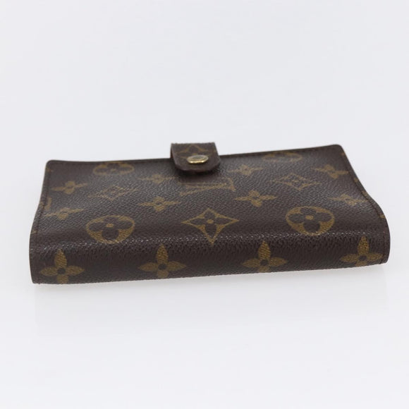 LOUIS VUITTON Monogram Agenda PM Day Planner Cover R20005 LV Auth 152600