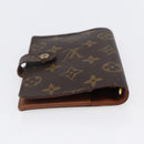 LOUIS VUITTON Monogram Agenda PM Day Planner Cover R20005 LV Auth 152600-5