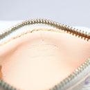 LOUIS VUITTON Monogram Multicolor Pochette Cles Purse White M92655 Auth 152602-10