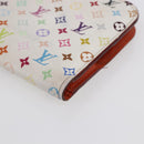 LOUIS VUITTON Multicolor PortefeuilleInsolite Wallet White M93750 LV Auth 152604-7
