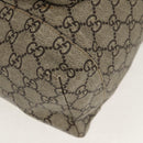 GUCCI GG Blooms Backpack PVC Beige Silver 405019 Auth 152607A-15