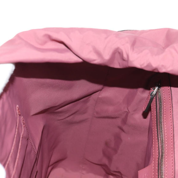 GUCCI GG Blooms Backpack PVC Beige Silver 405019 Auth 152607A