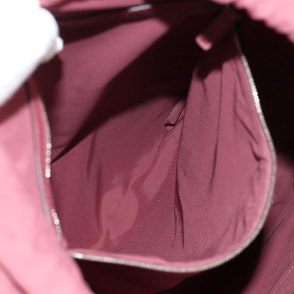 GUCCI GG Blooms Backpack PVC Beige Silver 405019 Auth 152607A