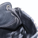 CHANEL Matelasse Chain Shoulder Bag Satin Black Silver CC Auth 152608A-25