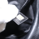 CHANEL Matelasse Chain Shoulder Bag Satin Black Silver CC Auth 152608A-12