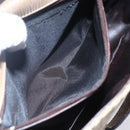 FENDI Zucchino Canvas Shoulder Bag Beige Auth 152611-20