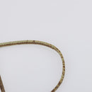 GUCCI GG Canvas Shoulder Bag Leather 3 Set Beige Dark Brown Auth 152612-15