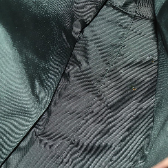 GUCCI GG Canvas Shoulder Bag Leather 3 Set Beige Dark Brown Auth 152612