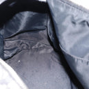 Christian Dior Trotter Canvas Mini Boston Tas Zwart Zilver Auth 152631-18
