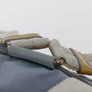 PRADA Backpack Nylon Light Blue Silver Auth 152634-15