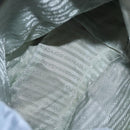 PRADA Backpack Nylon Light Blue Silver Auth 152634-11