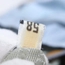 PRADA Backpack Nylon Light Blue Silver Auth 152634-12