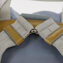 PRADA Backpack Nylon Light Blue Silver Auth 152634-8