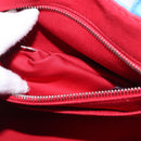 PRADA Canapa PM Hand Bag Canvas 2way Blue Silver Auth 152636-24