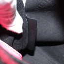 BURBERRY Shoulder Bag Leather Pink Gold Auth 152637A-12