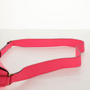 BURBERRY Shoulder Bag Leather Pink Gold Auth 152637A-9