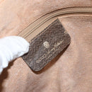 GUCCI GG Supreme Web Sherry Line Bag PVC Beige Gold Red 14 02 005 Auth 152641-19