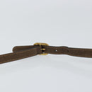 GUCCI GG Supreme Web Sherry Line Bag PVC Beige Gold Red 14 02 005 Auth 152641-8