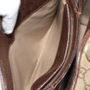 GUCCI GG Canvas Hand Bag Beige Gold Auth 152647-22