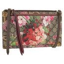 GUCCI GG Supreme Shoulder Bag PVC Beige Gold 454111 Auth 152649AM-1