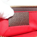 GUCCI GG Supreme Shoulder Bag PVC Beige Gold 454111 Auth 152649AM-12