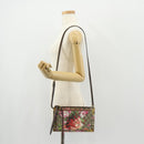 GUCCI GG Supreme Shoulder Bag PVC Beige Gold 454111 Auth 152649AM-27