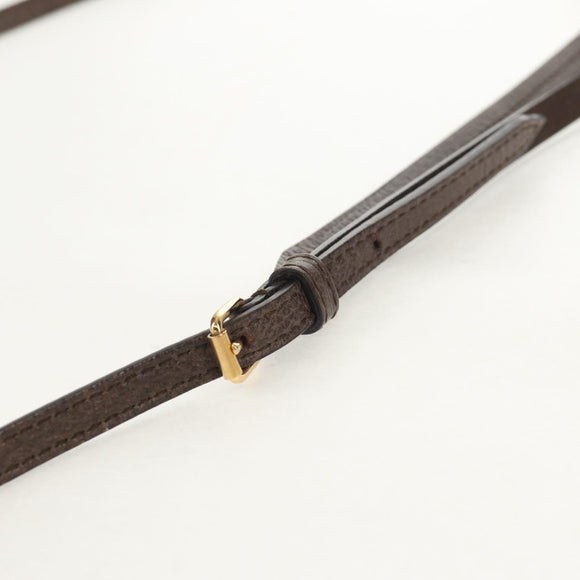 GUCCI GG Supreme Shoulder Bag PVC Beige Gold 454111 Auth 152649AM