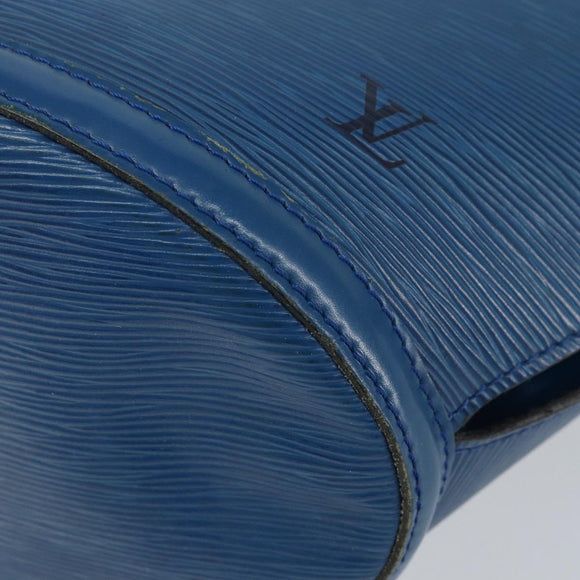 LOUIS VUITTON Epi Saint Jacques Shopping Shoulder Bag Blue M52275 LV Auth 152650