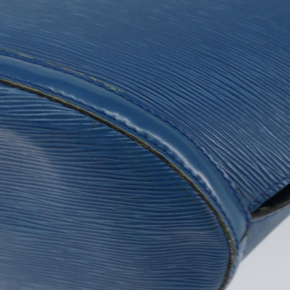 LOUIS VUITTON Epi Saint Jacques Shopping Shoulder Bag Blue M52275 LV Auth 152650