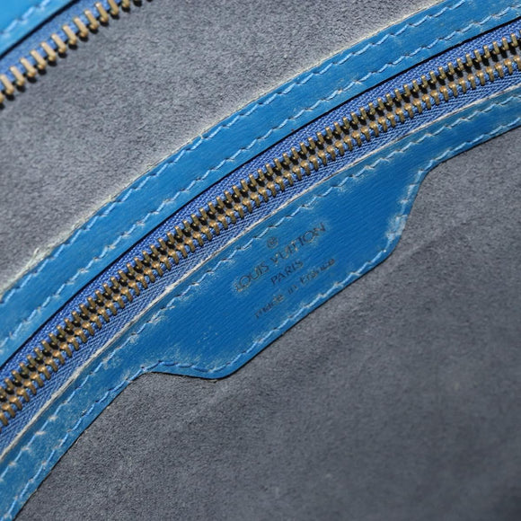 LOUIS VUITTON Epi Saint Jacques Shopping Shoulder Bag Blue M52275 LV Auth 152650