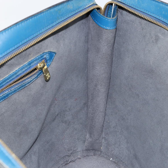 LOUIS VUITTON Epi Saint Jacques Shopping Shoulder Bag Blue M52275 LV Auth 152650