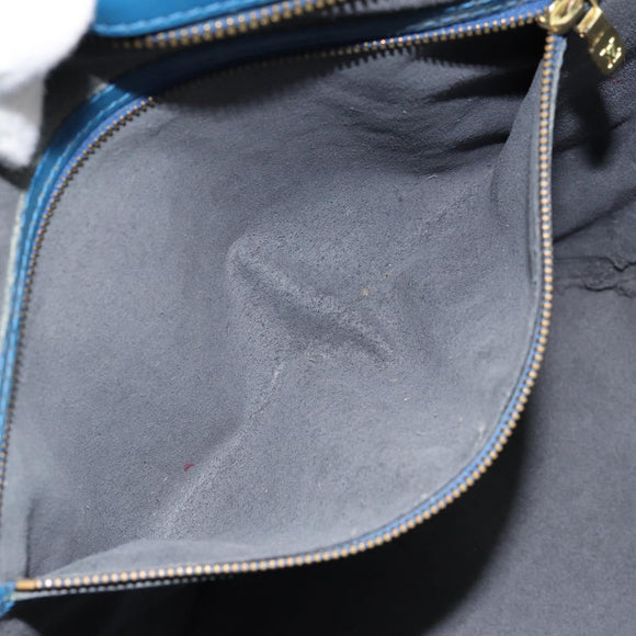 LOUIS VUITTON Epi Saint Jacques Shopping Shoulder Bag Blue M52275 LV Auth 152650