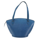 LOUIS VUITTON Epi Saint Jacques Shopping Shoulder Bag Blue M52275 LV Auth 152650-2