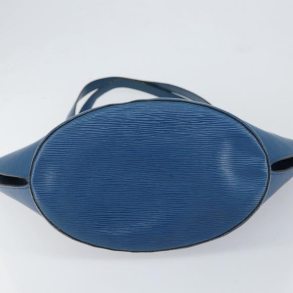 LOUIS VUITTON Epi Saint Jacques Shopping Shoulder Bag Blue M52275 LV Auth 152650