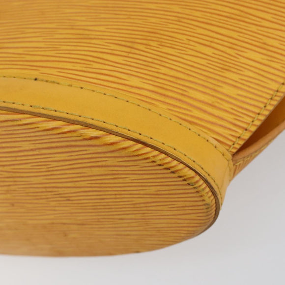LOUIS VUITTON Epi Saint Jacques Hand Bag Yellow M52279 LV Auth 152651