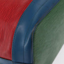 LOUIS VUITTON Epi Tricolor Noe Shoulder Bag Blue Red Green M44082 LV Auth 152652-12