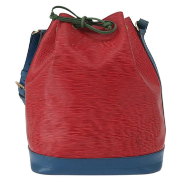 LOUIS VUITTON Epi Tricolor Noe Shoulder Bag Blue Red Green M44082 LV Auth 152652 - 0