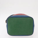 LOUIS VUITTON Epi Tricolor Noe Shoulder Bag Blue Red Green M44082 LV Auth 152652-9