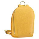 LOUIS VUITTON Epi Mabillon Backpack Yellow M52239 LV Auth 152653-1