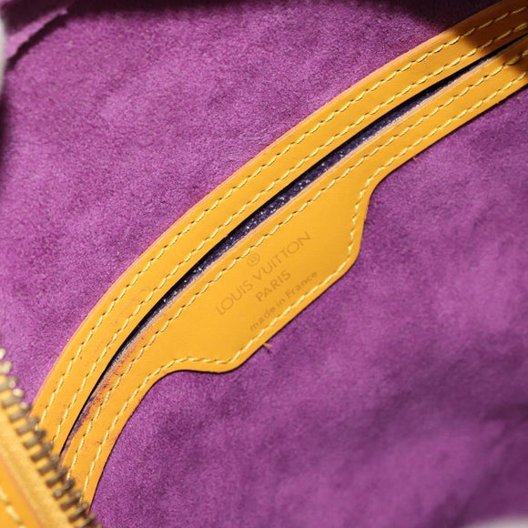 LOUIS VUITTON Epi Mabillon Backpack Yellow M52239 LV Auth 152653