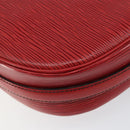 LOUIS VUITTON Epi Jeune Fille MM Shoulder Bag Red M52157 LV Auth 152654-16