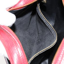 LOUIS VUITTON Epi Jeune Fille MM Shoulder Bag Red M52157 LV Auth 152654-11