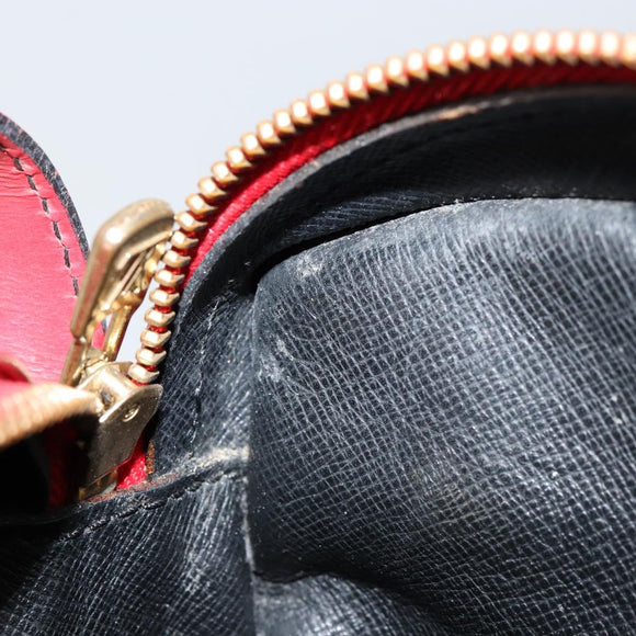 LOUIS VUITTON Epi Jeune Fille MM Shoulder Bag Red M52157 LV Auth 152654