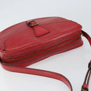 LOUIS VUITTON Epi Jeune Fille MM Shoulder Bag Red M52157 LV Auth 152654-6