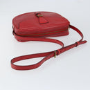 LOUIS VUITTON Epi Jeune Fille MM Shoulder Bag Red M52157 LV Auth 152654-7
