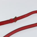 LOUIS VUITTON Epi Jeune Fille MM Shoulder Bag Red M52157 LV Auth 152654-8