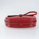 LOUIS VUITTON Epi Jeune Fille MM Shoulder Bag Red M52157 LV Auth 152654-5