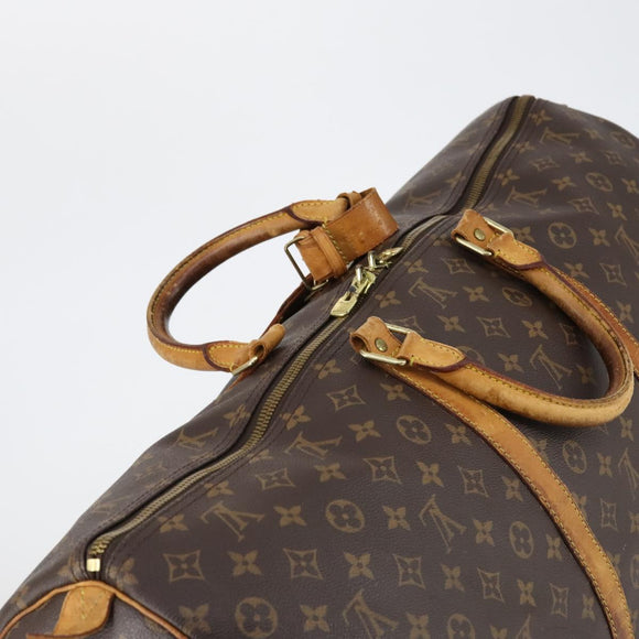 LOUIS VUITTON Monogram Keepall 60 Boston Bag M41422 LV Auth 152655