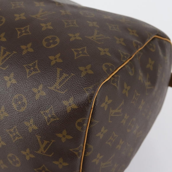 LOUIS VUITTON Monogram Keepall 55 Boston Bag M41424 LV Auth 152656